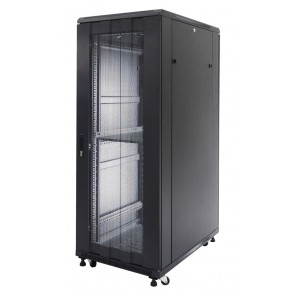 INDORACK Standing Close Rack 19" Perforated Door IR9032P